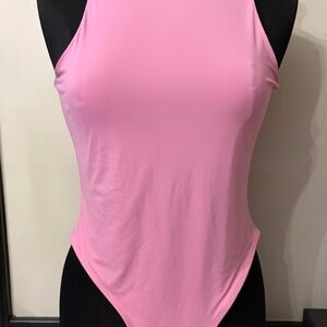 SHEIN Pink Bodysuit